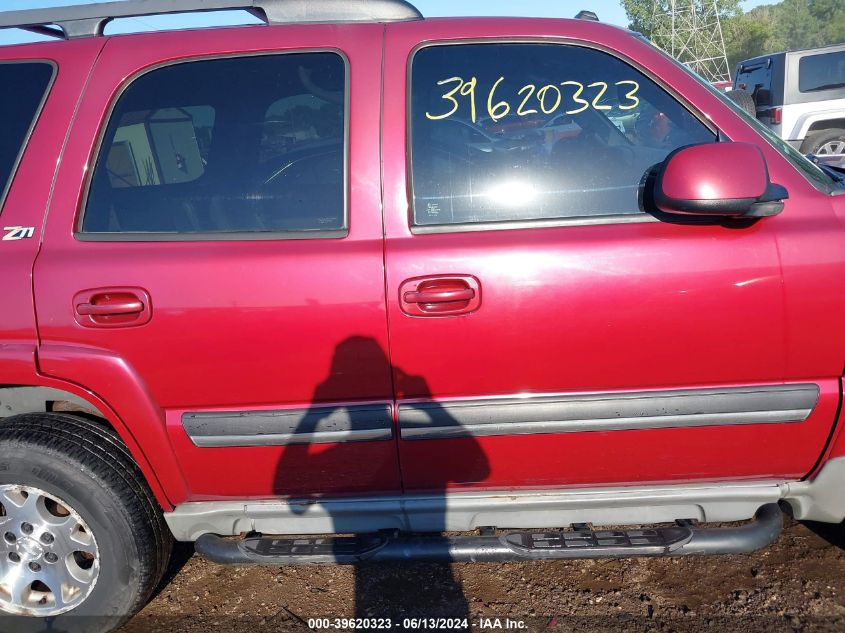 2004 Chevrolet Tahoe Z71 VIN: 1GNEK13Z04R179181 Lot: 39620323