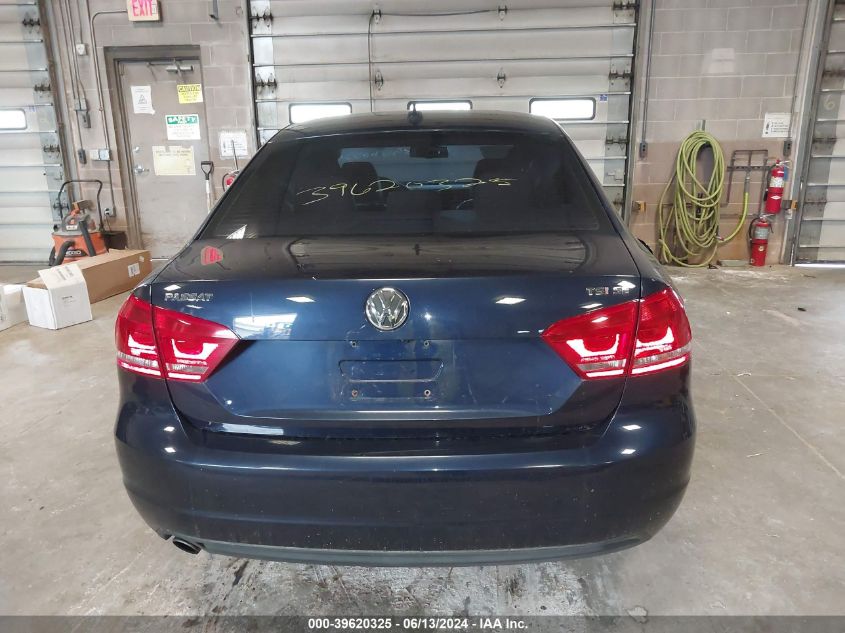 2014 Volkswagen Passat 1.8T Se VIN: 1VWBS7A3XEC053571 Lot: 39620325