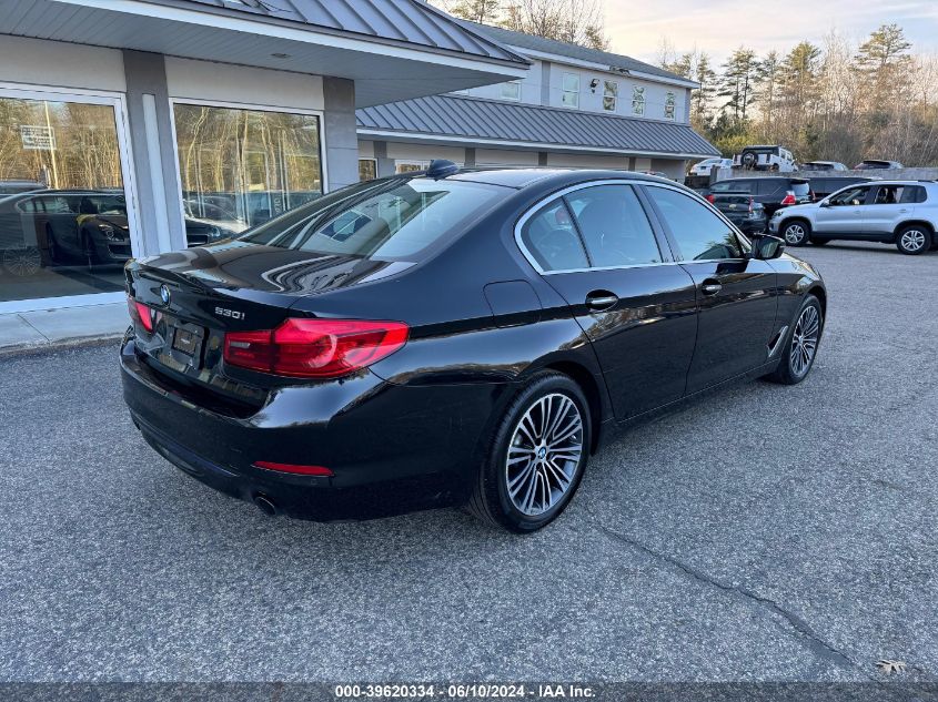 2018 BMW 530 Xi VIN: WBAJA7C57JWA72040 Lot: 39620334