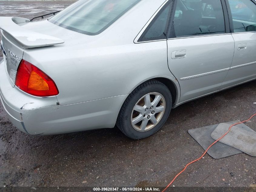 2001 Toyota Avalon Xls VIN: 4T1BF28B01U156375 Lot: 39620347