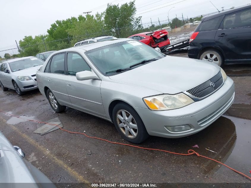 2001 Toyota Avalon Xls VIN: 4T1BF28B01U156375 Lot: 39620347