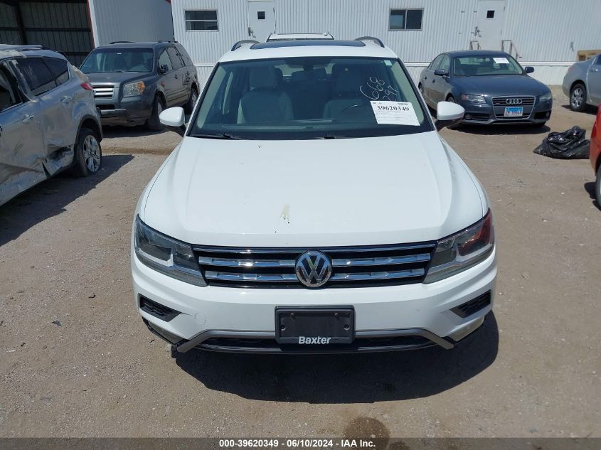 2018 Volkswagen Tiguan 2.0T Se/2.0T Sel VIN: 3VV2B7AX0JM021230 Lot: 39620349