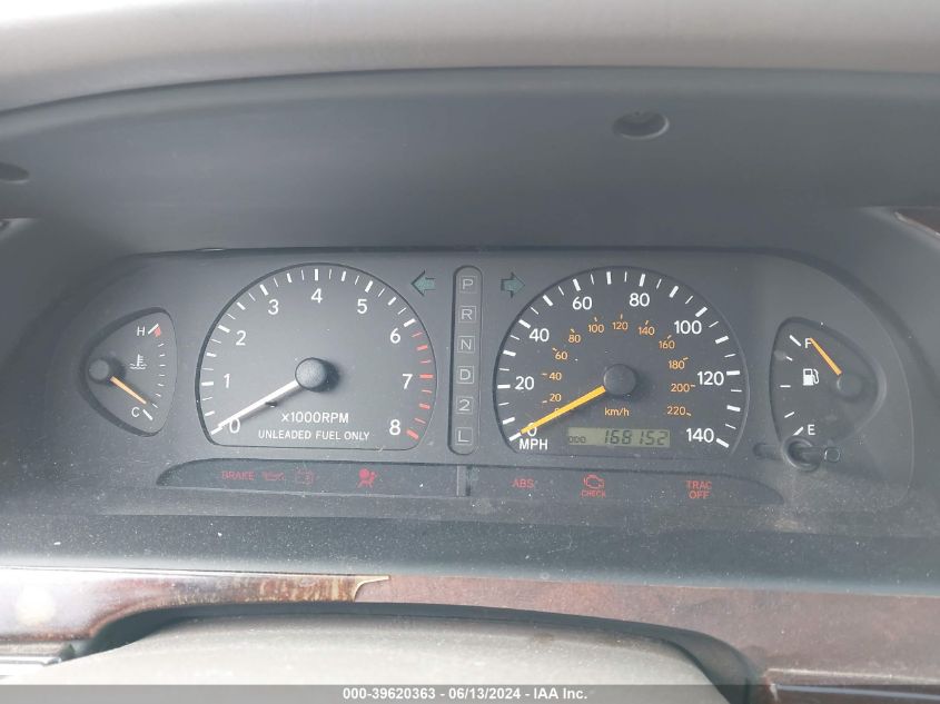 1998 Toyota Avalon Xls VIN: 4T1BF18B0WU222814 Lot: 39620363