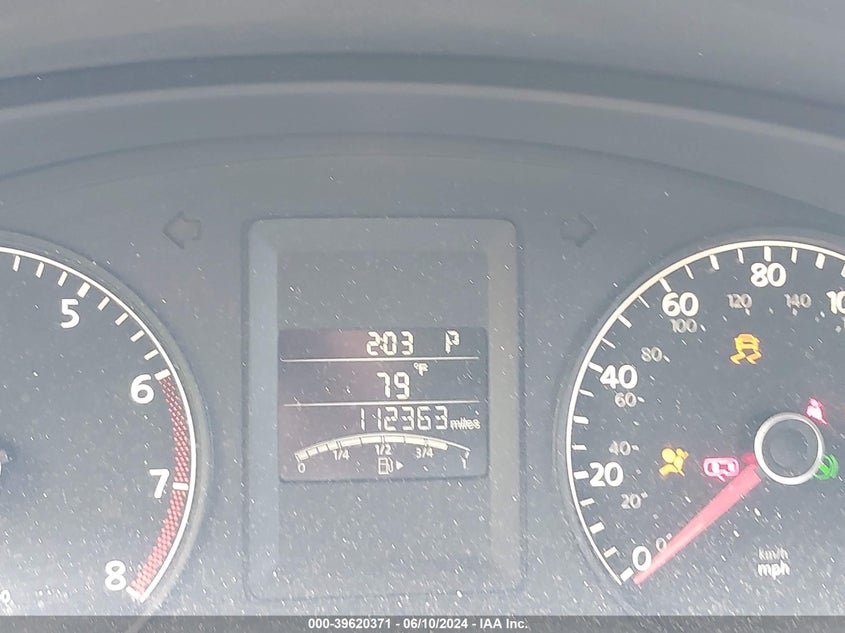 2011 Volkswagen Jetta 2.5L Se VIN: 3VWDX7AJ2BM353902 Lot: 39620371