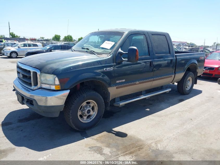 2004 Ford F-250 Lariat/Xl/Xlt VIN: 1FTNW21P84ED13740 Lot: 39620376