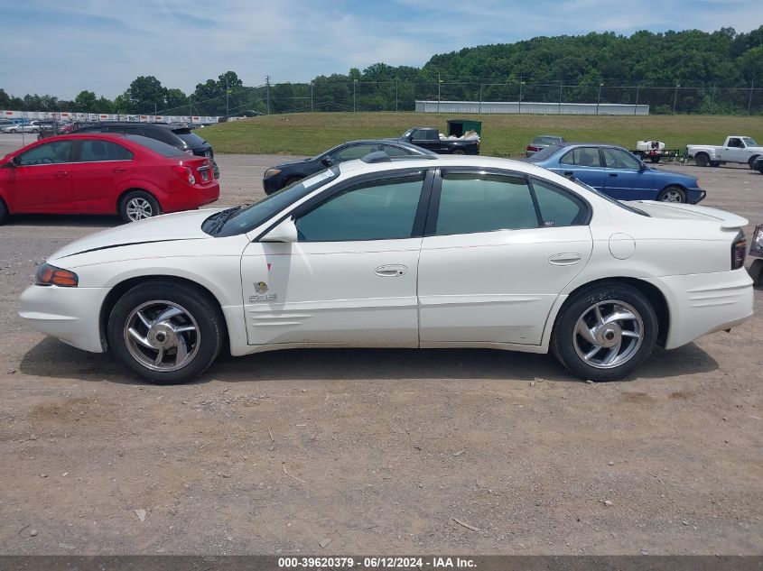 2001 Pontiac Bonneville Sle VIN: 1G2HY54K414155640 Lot: 39620379