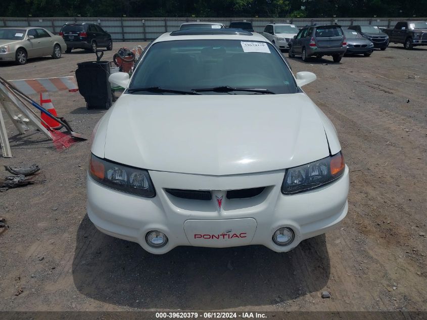 2001 Pontiac Bonneville Sle VIN: 1G2HY54K414155640 Lot: 39620379