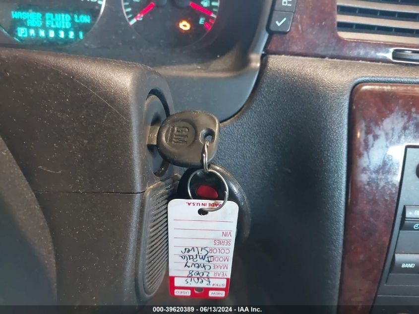 2008 Chevrolet Impala Lt VIN: 2G1WT55K989230073 Lot: 39620389