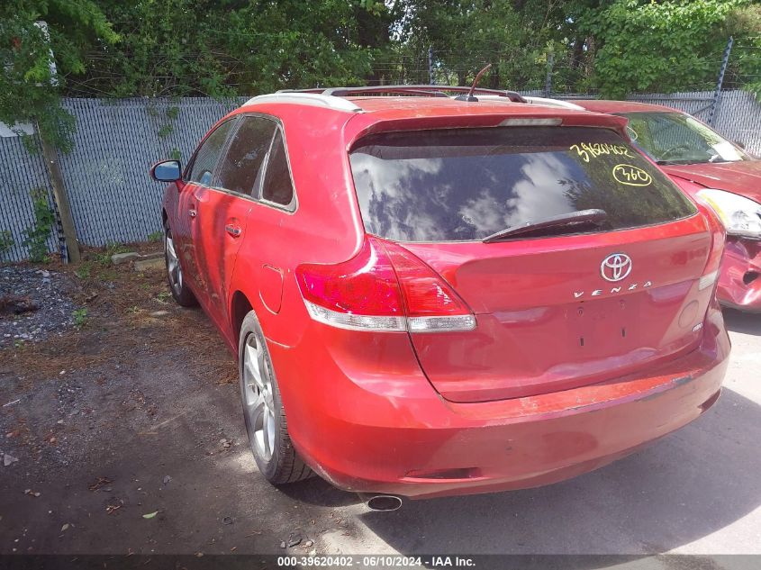 2009 Toyota Venza Base V6 VIN: 4T3BK11A99U001897 Lot: 39620402