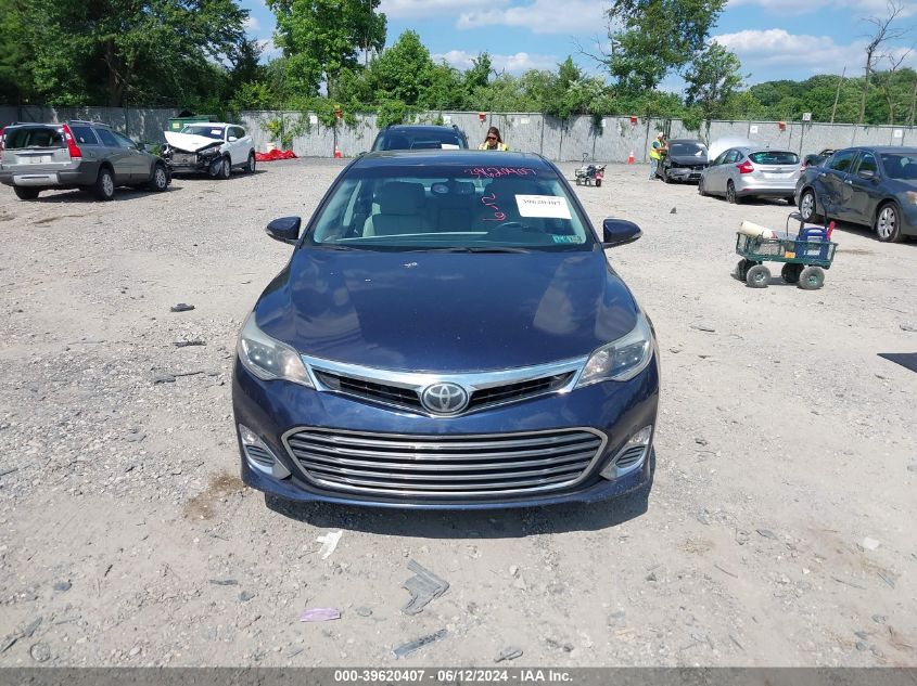 2014 Toyota Avalon Xle Premium VIN: 4T1BK1EB4EU117692 Lot: 39620407