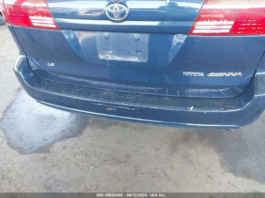 2004 Toyota Sienna Le VIN: 5TDZA23C84S170387 Lot: 39620408