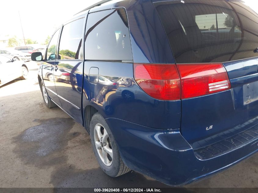 2004 Toyota Sienna Le VIN: 5TDZA23C84S170387 Lot: 39620408