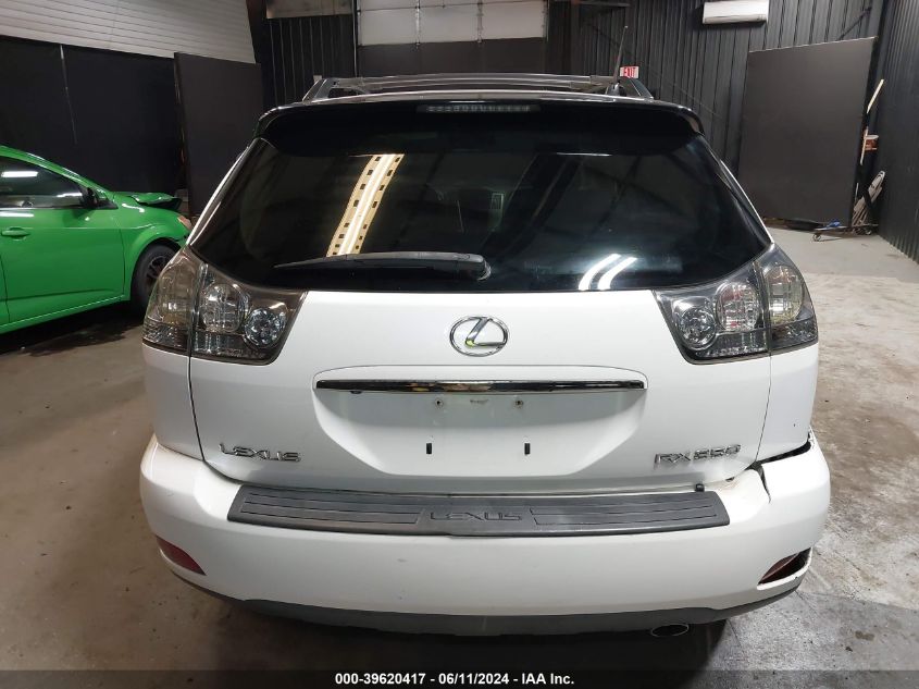 2008 Lexus Rx 350 VIN: 2T2HK31U38C059573 Lot: 39620417