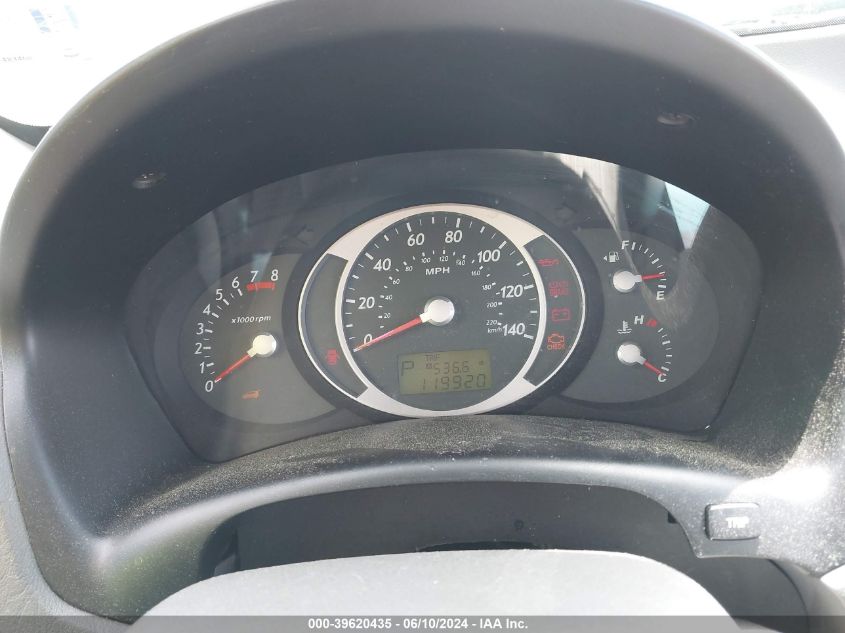 2007 Hyundai Tucson Gls VIN: KM8JM12B97U502193 Lot: 39620435