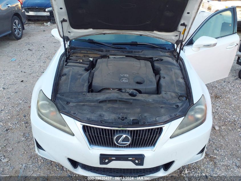 2012 Lexus Is 250 VIN: JTHBF5C27C5166135 Lot: 39620437