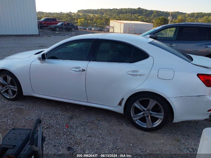 2012 Lexus Is 250 VIN: JTHBF5C27C5166135 Lot: 39620437