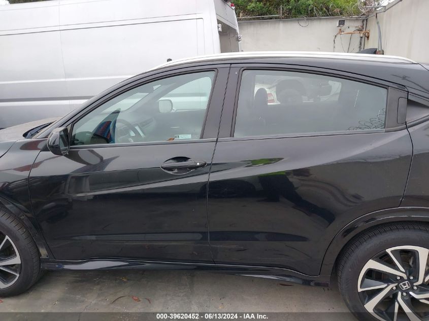 2019 HONDA HR-V SPORT - 3CZRU5H16KM722640