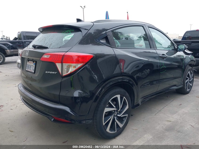 2019 HONDA HR-V SPORT - 3CZRU5H16KM722640