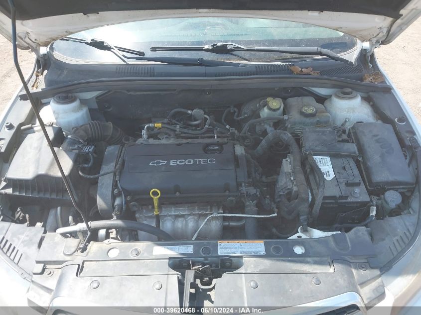 2014 Chevrolet Cruze Ls Manual VIN: 1G1PB5SHXE7279618 Lot: 39620468