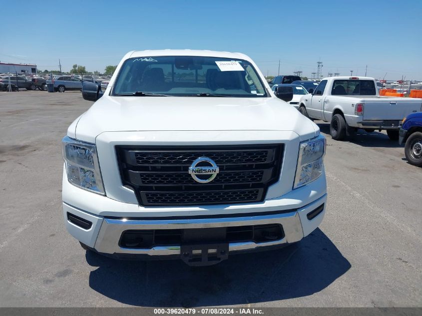 2022 Nissan Titan Sv 4X4 VIN: 1N6AA1EC6NN106809 Lot: 39620479