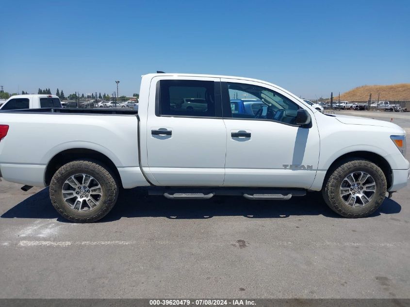 2022 Nissan Titan Sv 4X4 VIN: 1N6AA1EC6NN106809 Lot: 39620479