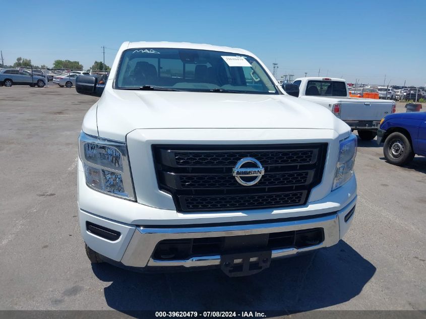 2022 Nissan Titan Sv 4X4 VIN: 1N6AA1EC6NN106809 Lot: 39620479