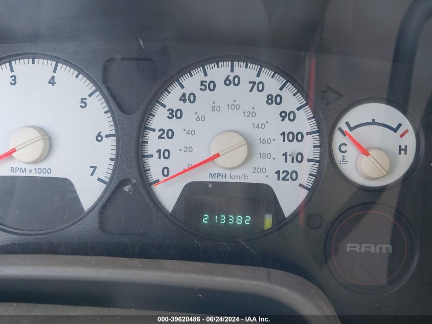 2007 Dodge Ram 1500 St VIN: 1D7HA18P27S260024 Lot: 39620486