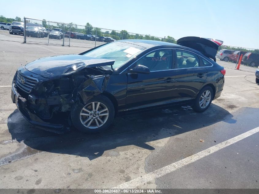 5NPE24AF0HH453365 2017 HYUNDAI SONATA - Image 2