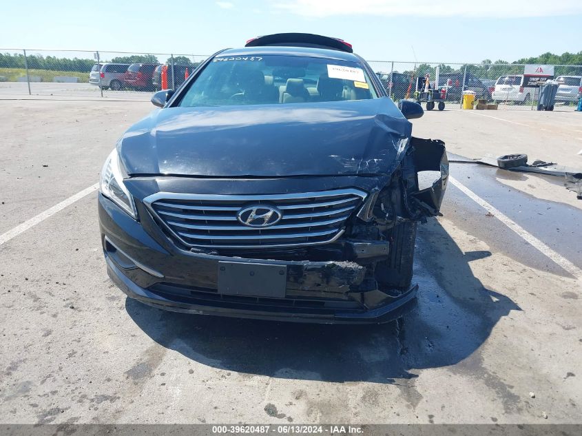 2017 Hyundai Sonata Se VIN: 5NPE24AF0HH453365 Lot: 39620487