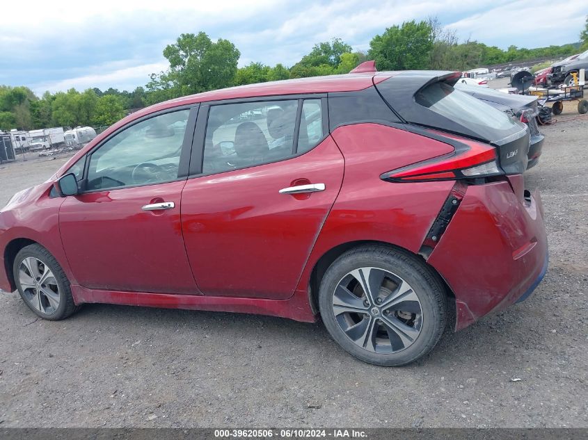 2021 Nissan Leaf Sv Plus 62 Kwh VIN: 1N4BZ1CV5MC552518 Lot: 39620506