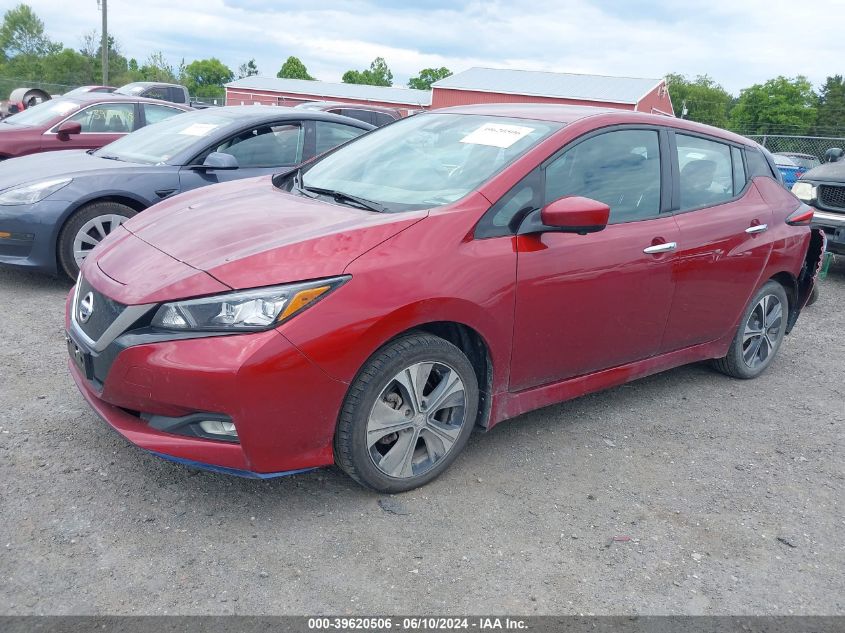 2021 Nissan Leaf Sv Plus 62 Kwh VIN: 1N4BZ1CV5MC552518 Lot: 39620506