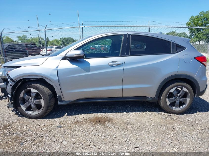 2018 Honda Hr-V Ex VIN: 3CZRU6H50JG705872 Lot: 39620512