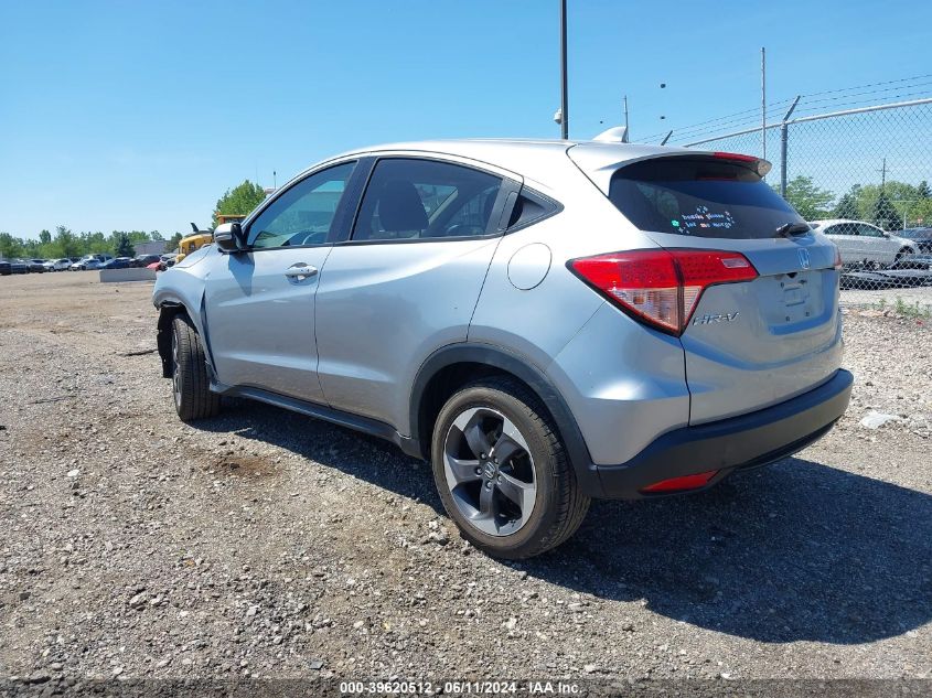 2018 Honda Hr-V Ex VIN: 3CZRU6H50JG705872 Lot: 39620512