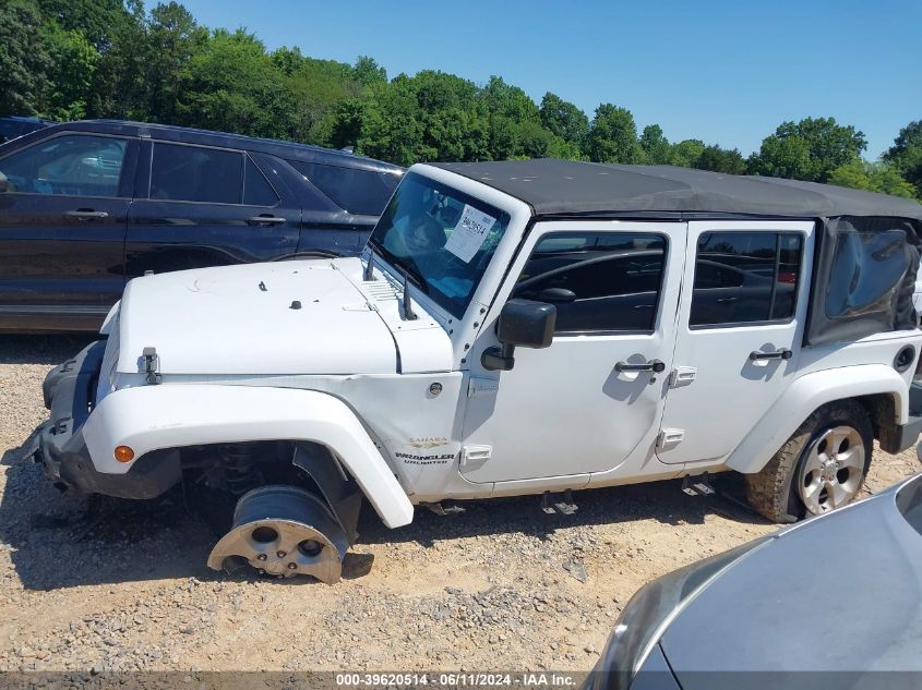 2015 Jeep Wrangler Unlimited Sahara VIN: 1C4BJWEG8FL591653 Lot: 39620514