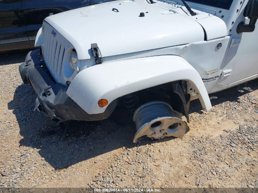 2015 Jeep Wrangler Unlimited Sahara VIN: 1C4BJWEG8FL591653 Lot: 39620514