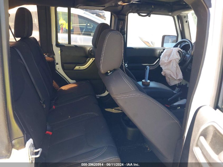 2015 Jeep Wrangler Unlimited Sahara VIN: 1C4BJWEG8FL591653 Lot: 39620514