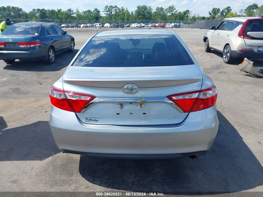 2016 Toyota Camry Se VIN: 4T1BF1FK2GU598659 Lot: 39620521