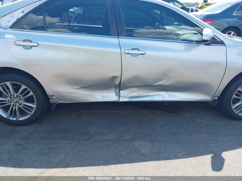 2016 Toyota Camry Se VIN: 4T1BF1FK2GU598659 Lot: 39620521