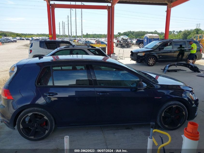 2017 VOLKSWAGEN GOLF GTI AUTOBAHN 4-DOOR/S 4-DOOR/SE 4-DOOR/SPORT 4-DOOR - 3VW5T7AU8HM019859