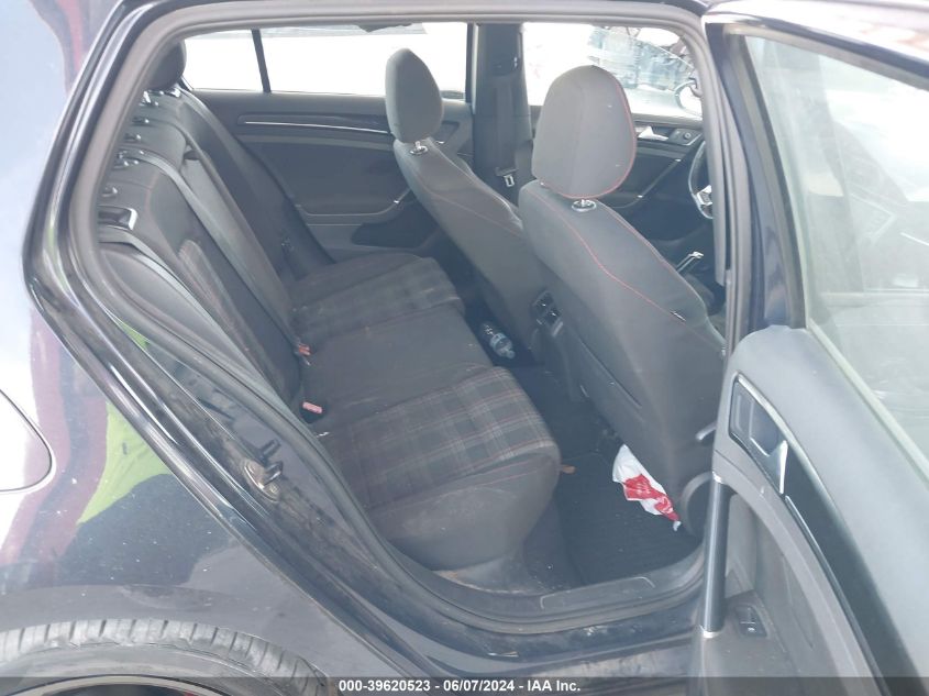 2017 VOLKSWAGEN GOLF GTI AUTOBAHN 4-DOOR/S 4-DOOR/SE 4-DOOR/SPORT 4-DOOR - 3VW5T7AU8HM019859