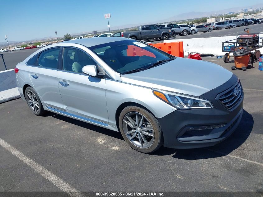 5NPE34AB6FH075706 2015 HYUNDAI SONATA - Image 1