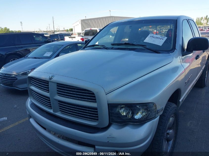 2005 Dodge Ram 1500 Slt/Laramie VIN: 1D7HU18DX5S145469 Lot: 39620549