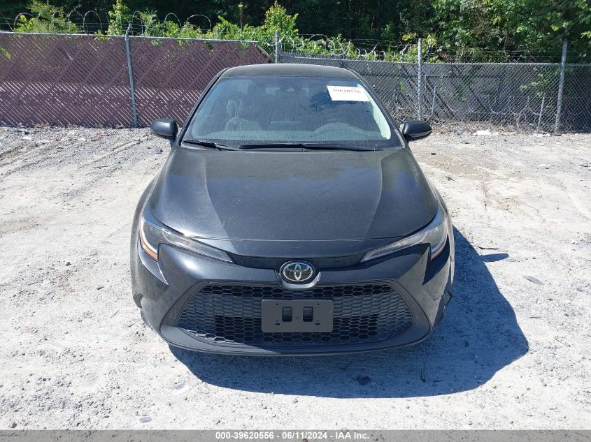 2022 Toyota Corolla Le VIN: 5YFEPMAE4NP367595 Lot: 39620556