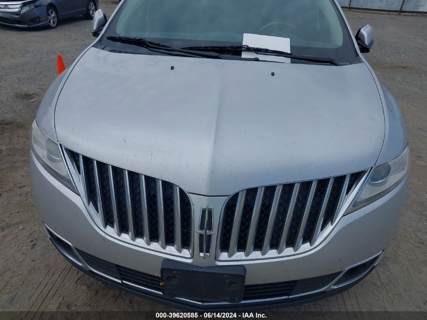 2012 Lincoln Mkx VIN: 2LMDJ6JK1CBL01591 Lot: 39620585