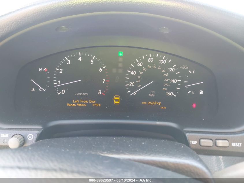 2004 Lexus Ls 430 VIN: JTHBN36FX40166991 Lot: 39620597