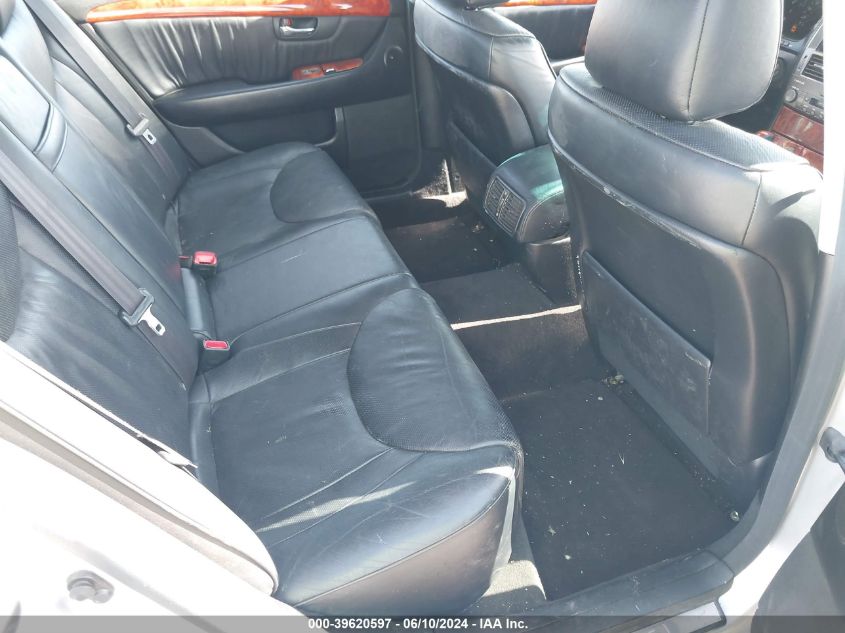 2004 Lexus Ls 430 VIN: JTHBN36FX40166991 Lot: 39620597