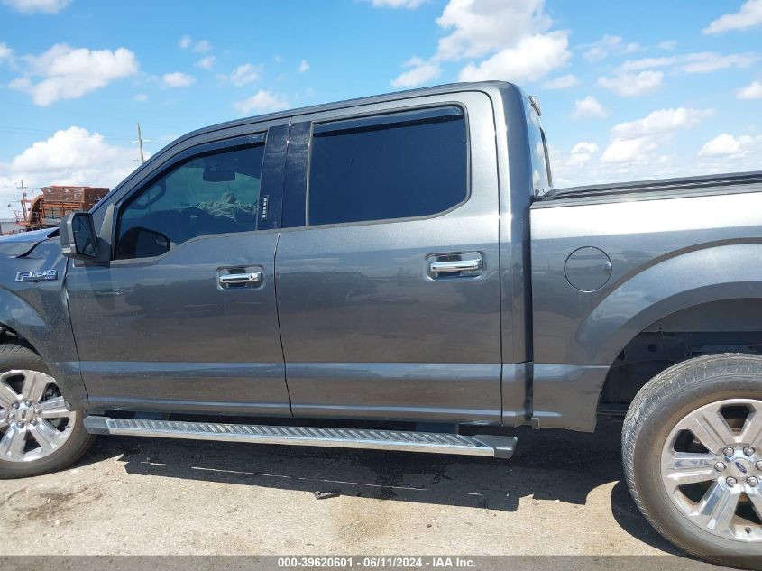 2018 Ford F-150 Xlt VIN: 1FTEW1EGXJFD80673 Lot: 39620601