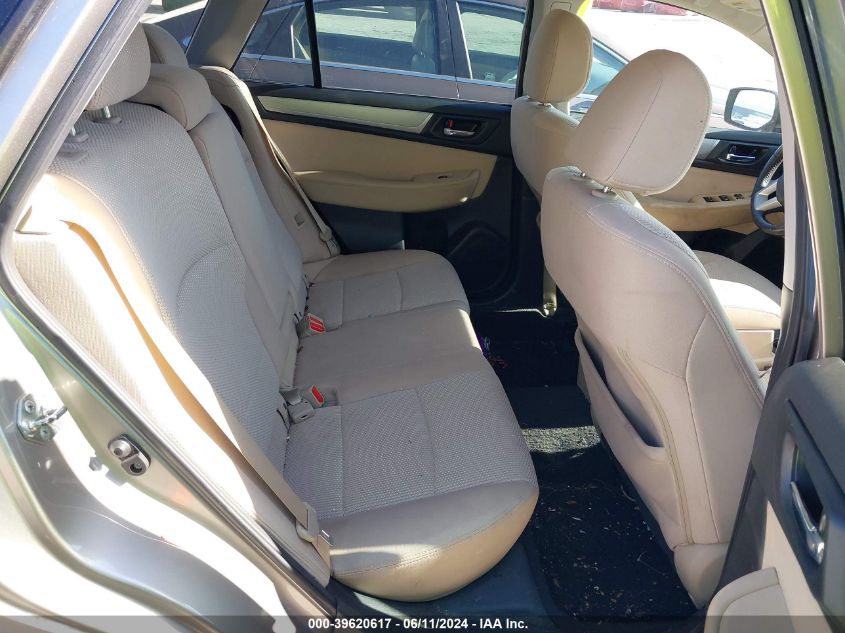 2015 Subaru Outback 2.5I Premium VIN: 4S4BSBFC8F3289034 Lot: 39620617