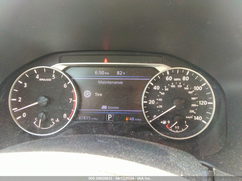 2020 Nissan Altima Sr Intelligent Awd VIN: 1N4BL4CWXLC187683 Lot: 39620632