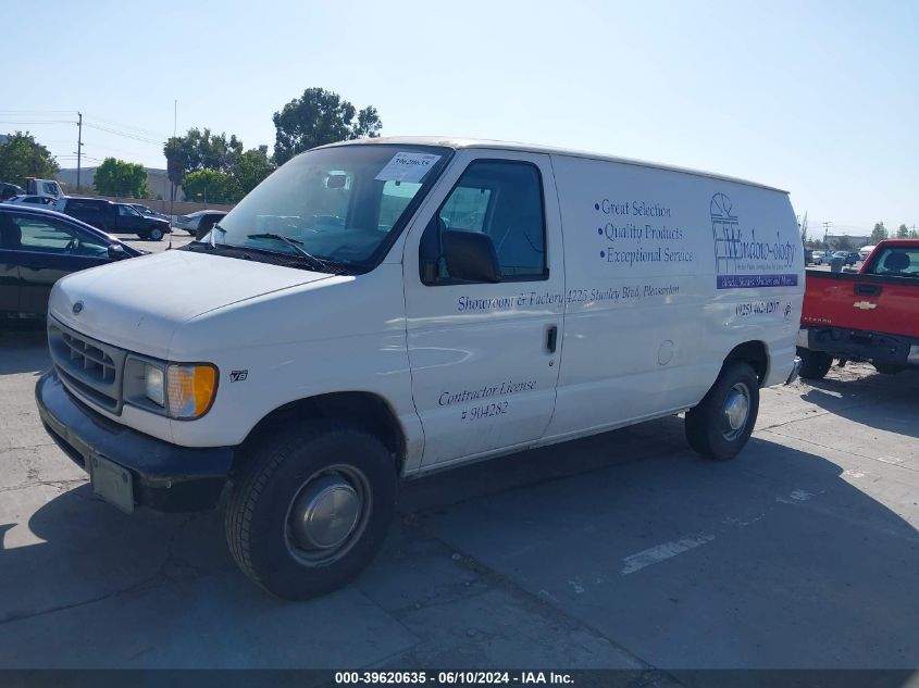 2001 Ford E-250 Commercial/Recreational VIN: 1FTNE24L21HA59433 Lot: 39620635